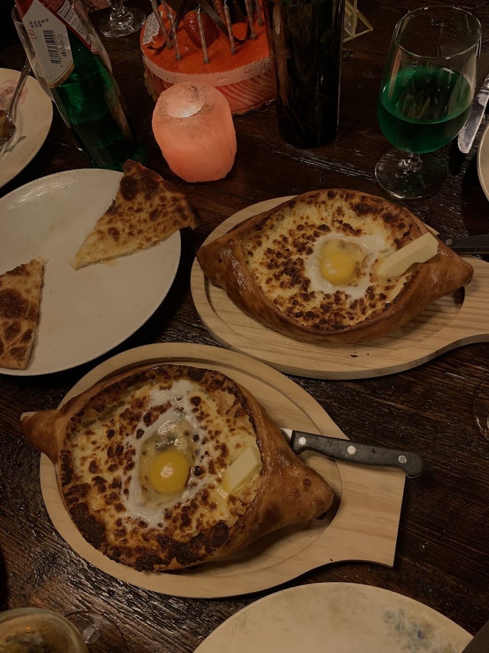 Adjaruli Khachapuri with Egg and Butter